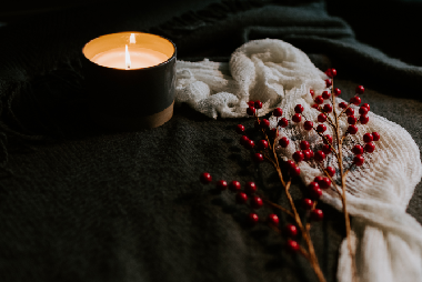 luxury scented candle